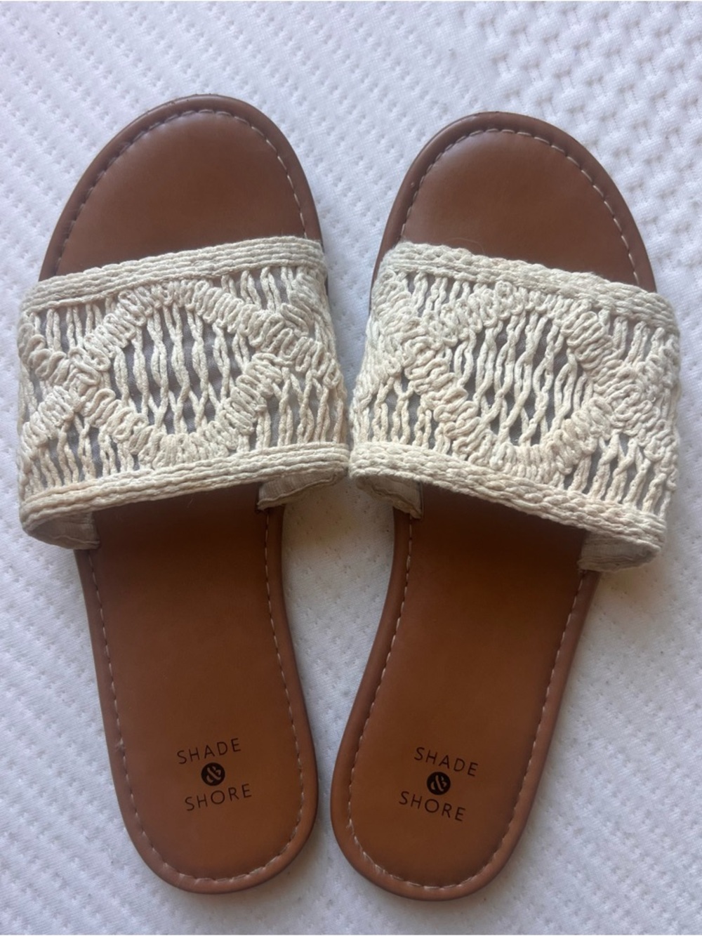 Macramé Slide Sandals